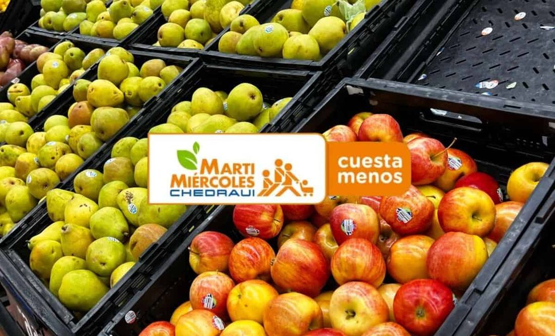 Martimiércoles de frutas y verduras de Chedraui; estas son las ofertas del 29 y 30 de julio