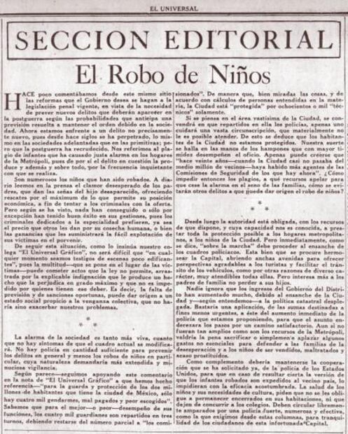 El secuestro infantil que conmovió a México