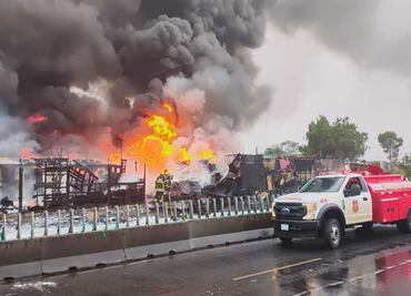 Revisarán viviendas cercanas a zona de incendio en asentamiento irregular de Ciudad Lago, asegura alcalde de Nezahualcóyotl