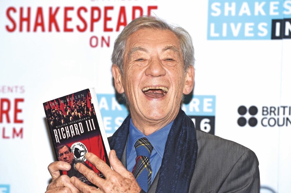 McKellen será la cara del festival Shakespeare on Film a partir de marzo (CRÉDITO DE FOTO)