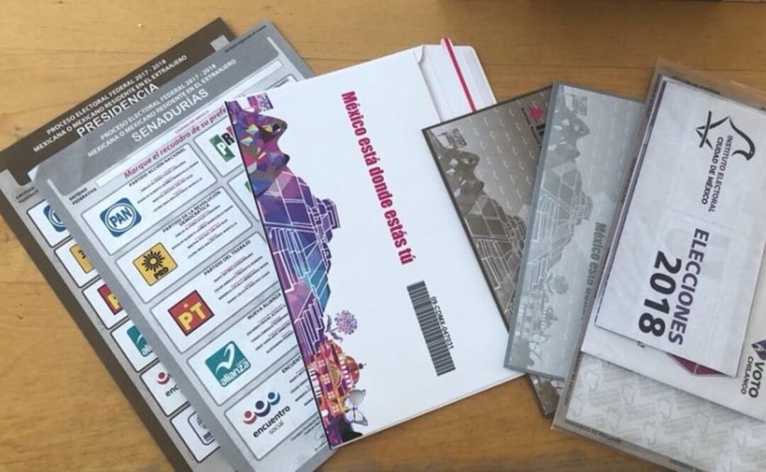 Cada voto de los mexicanos en el extranjero tuvo un costo de dos mil 500 pesos cada uno. Foto: Twitter 