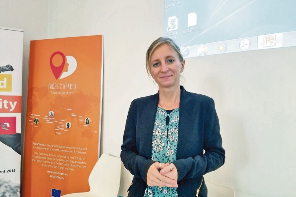 Alexandra Bilak, directora del Centro para el Monitoreo del Desplazamiento Interno, dice que hay que invertir para que las personas no abandonen sus países. (INDER BUGARIN. EL UNIVERSAL)