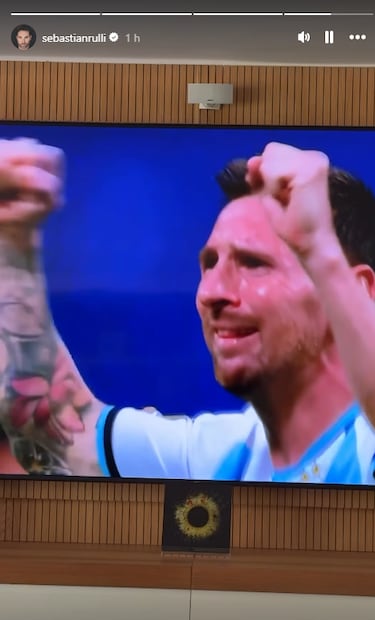 Sebastián Rulli celebra remontada de Argentina vs Egipto y dedica mensaje a Messi.