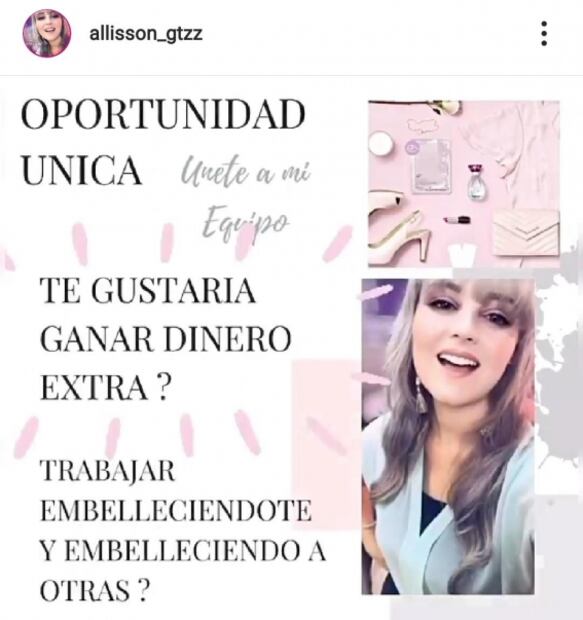De actriz a madre y empresaria, así es ahora la vida de Allisson Lozz