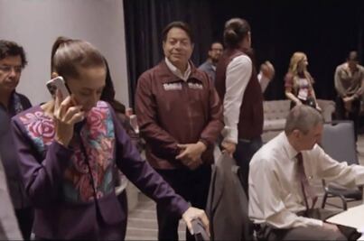 Así fueron las llamadas de felicitación de Xóchitl y AMLO a Sheinbaum tras la jornada electoral del 2 de junio