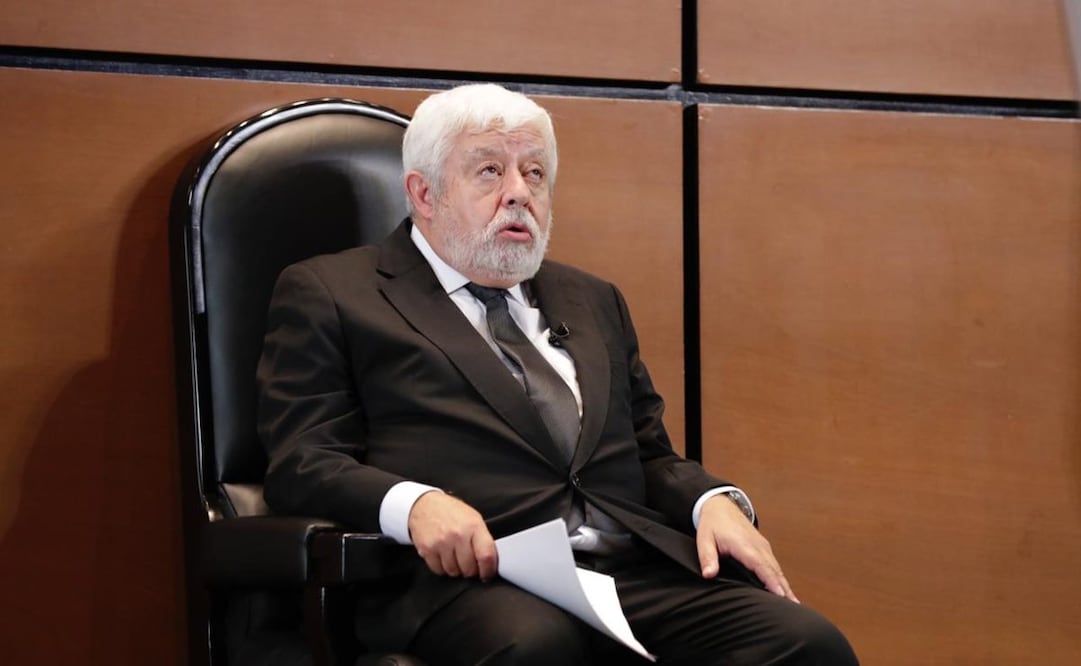 Jaime Maussan encabezó la primera audiencia pública FANI en la Cámara de Diputados. Foto: Diego Simón Sánchez / EL UNIVERSAL