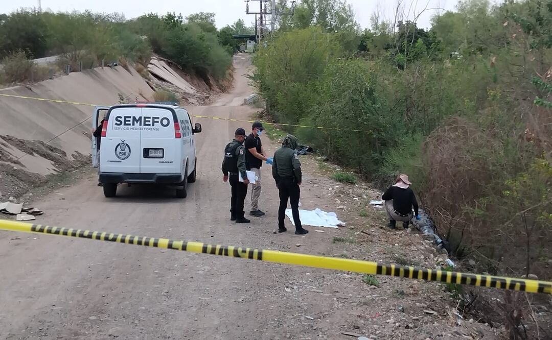 Hallan cuerpo de hombre envuelto en cobija en Culiacán. Foto: Cortesía