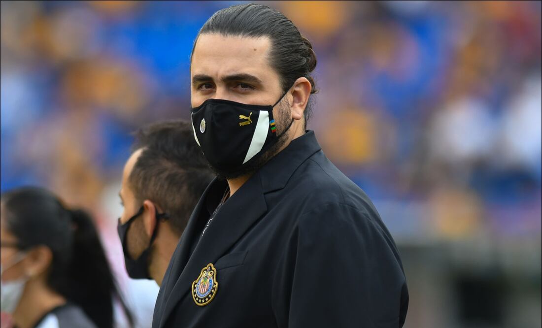 AMAURY VERGARA DURANTE UN EVENTO DE LAS CHIVAS - FOTO: IMAGO7