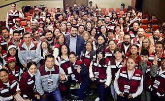 Pisa el acelerador Andy López Beltrán para afiliar a 10 millones