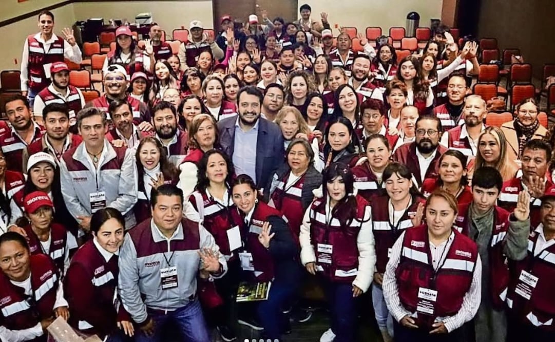 En el último trimestre del año la organización de Morena ha intensificado sus recorridos en el territorio nacional para alcanzar sus objetivos. Foto: Especial