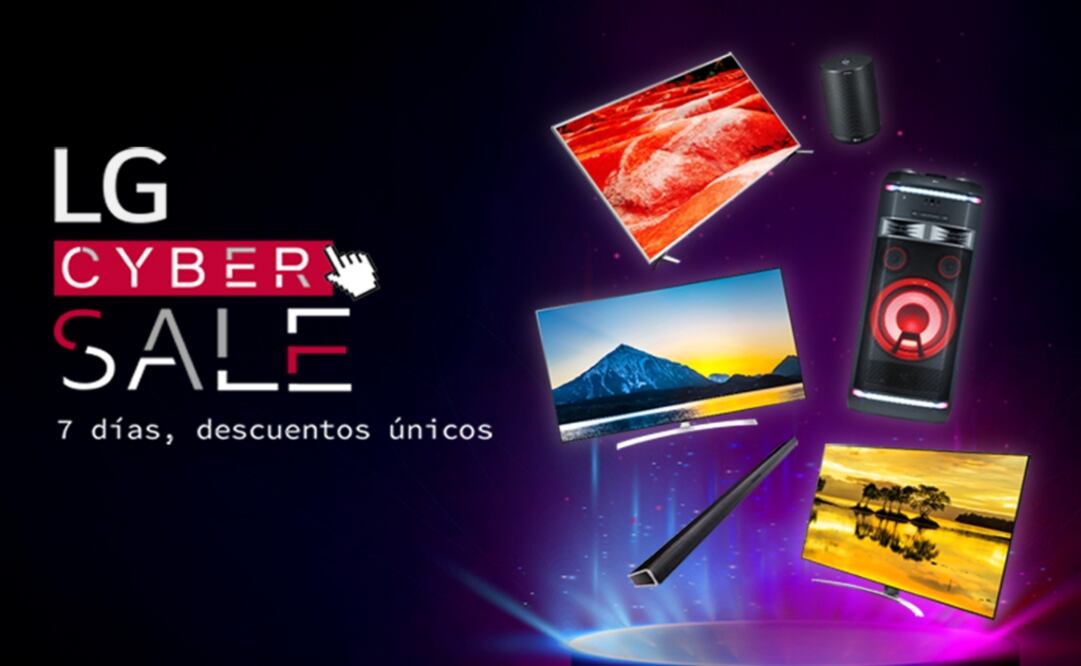 LG Electronics arrancó por primera vez en México su campaña de comercio electrónico LG Cyber Sale con el objetivo de ofrecer descuentos en productos LG a través de compras en línea