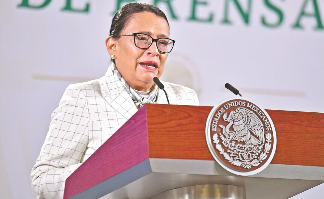 De las denuncias por amenazas, 48% se ubican en seis estados, informó la titular de la SSPC, Rosa Icela Rodríguez. Foto: Hugo García. EL UNIVERSAL