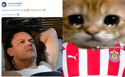 Puebla y los memes se burlan de Chivas, los apodan “El Mariachis FC”