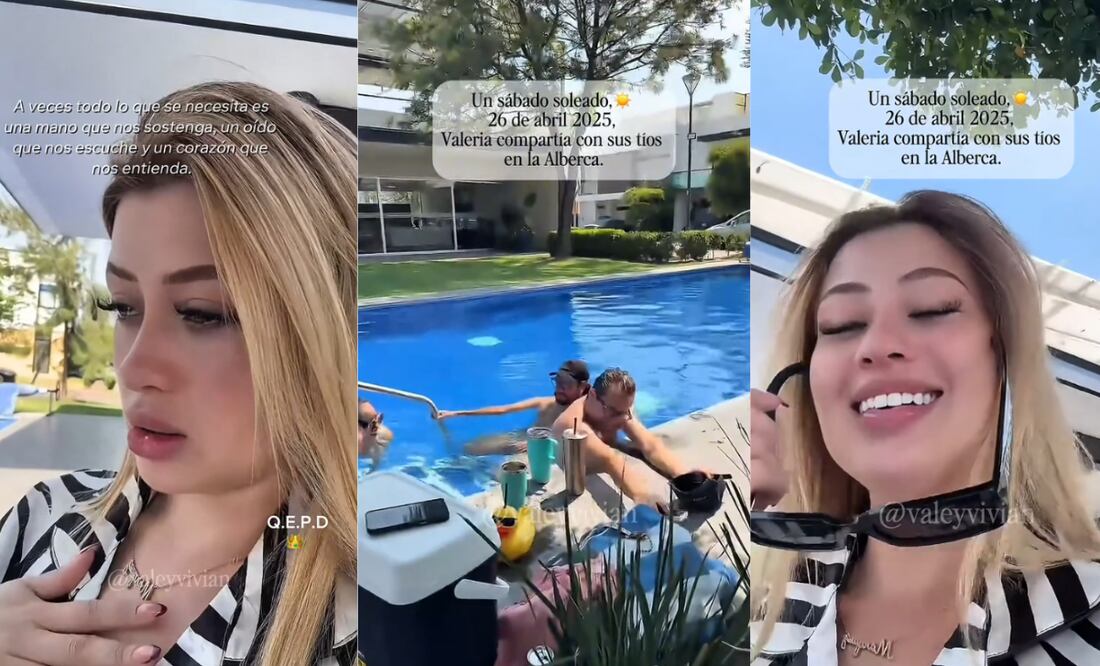 La grabación muestra lo que fueron los últimos días de la influencer con su familia. Foto: Captura de pantalla