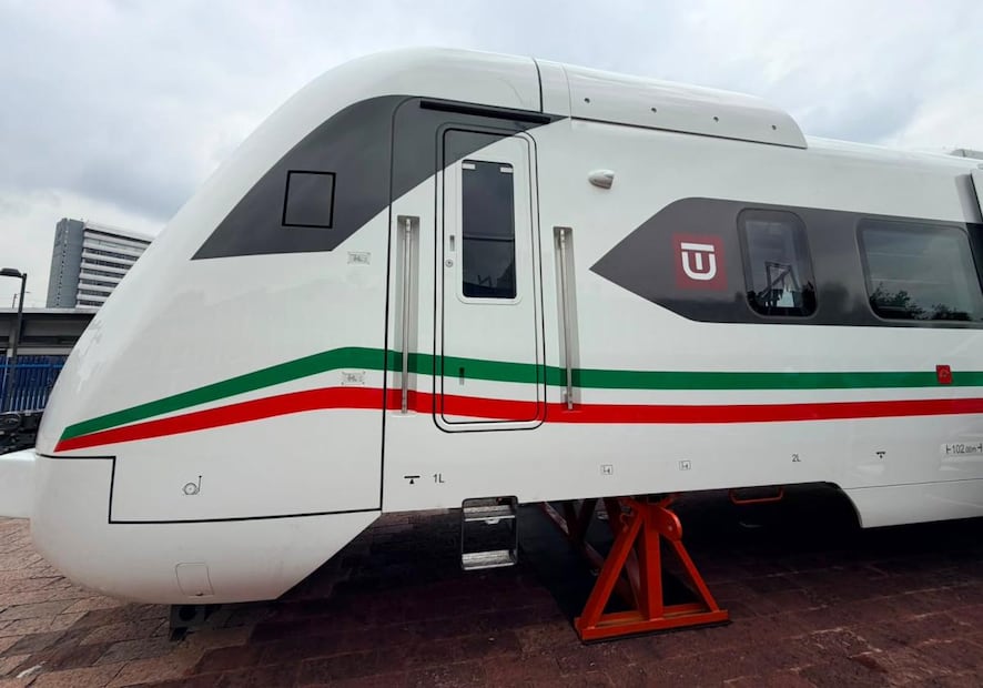 El tren a exhibir es uno de los 15 que fabrica la empresa CRRC. Foto: Especial