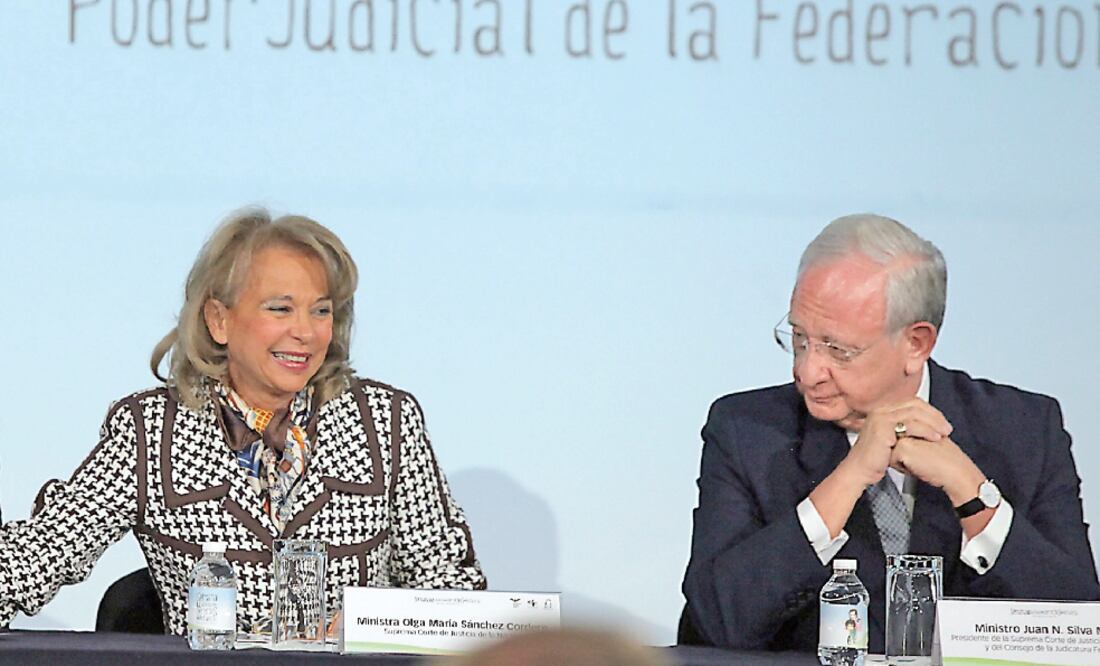 Legisladores se alistan para analizar a los relevos de la ministra Olga Sánchez Cordero, y del ministro Juan Silva Meza que concluyen su gestión (ARCHIVO EL UNIVERSAL)