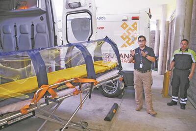 Bomberos de Veracruz diseñan cápsulas aislantes