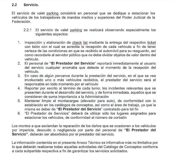 El Órgano de Administración Judicial argumenta que la contratación del servicio dará acceso a personal capacitado y equipos adecuados asegurando que los trabajos se hagan con eficiencia.