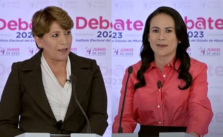 Delfina Gómez y Alejandra del Moral, así fue el primer debate rumbo a elección por la gubernatura del Edomex