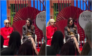 Meryl Streep y Anne Hathaway visitan la Casa Azul y firman autógrafos a fans de "El diablo viste a la moda"