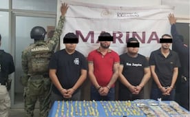 Cae "El Monstruo", operador logístico de "Los Salazar", en Sonora; le decomisan meta, cartuchos, un vehículo y dinero