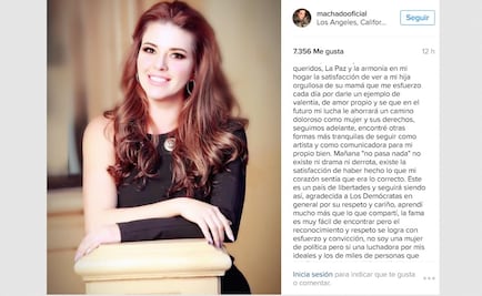 Alicia Machado: "Ni drama ni derrota, estoy en mi mejor momento"