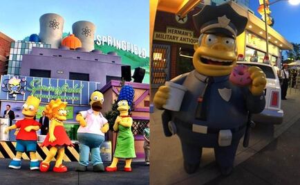 Inauguran la ciudad de "Los Simpson" en tamaño real 