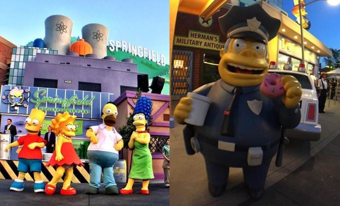 "Es un sueño hecho realidad" , comentó el productor ejecutivo de "The Simpsons" Al Jean, cuyo destino favorito en este Springfield angelino es la "Taberna de Moe": Twitter @UniStudios