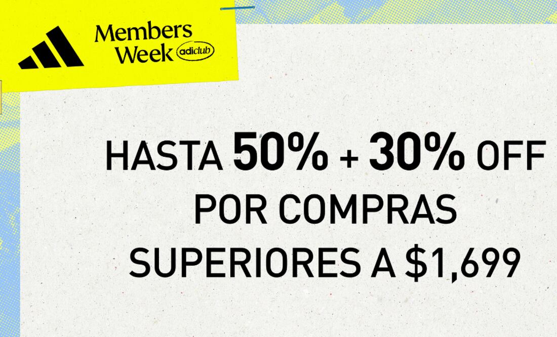 Los mejores descuentos de la members week en Adidas