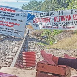 Cita la FGR al cuarto maestro de la CNTE por bloqueos a tren