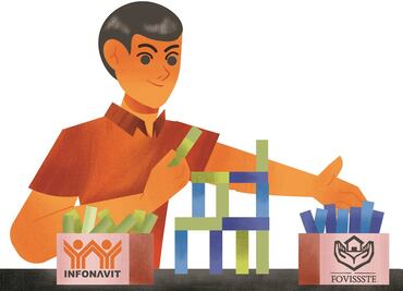 ¿Cómo juntar créditos Infonavit y Fovissste?