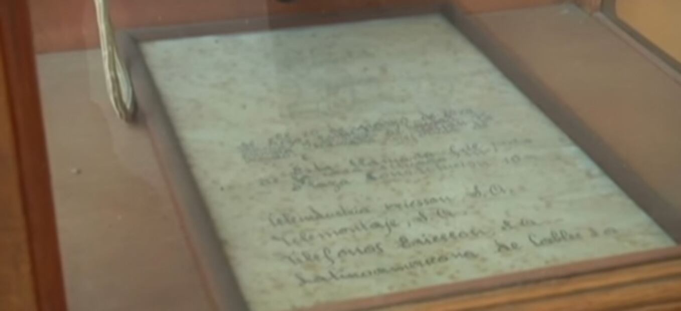 Las primeras llamadas telefónicas en la capital 