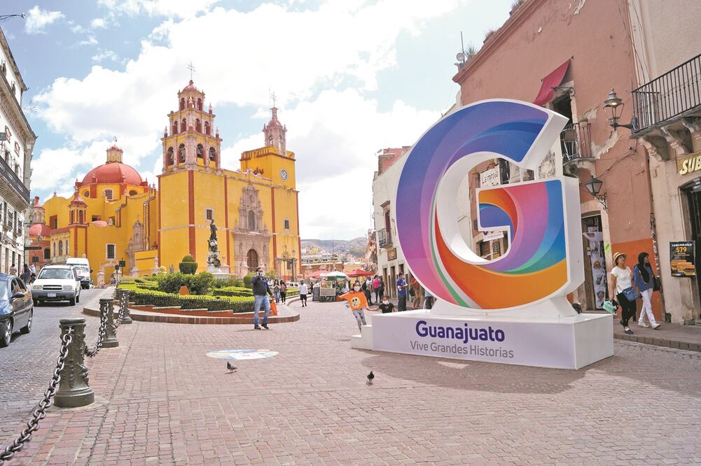 La ciudad de Guanajuato se quedó sin el público y la vida cultural característicos. Foto: Xóchitl Álvarez. EL UNIVERSAL