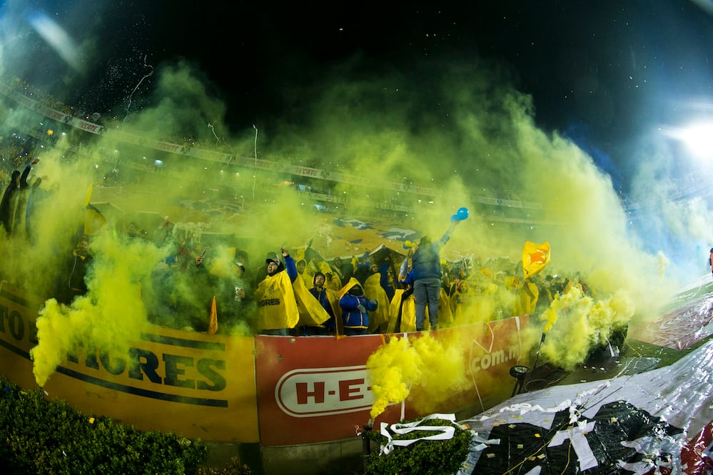 Imago7. Afición de Tigres durante la final del Apertura 2017