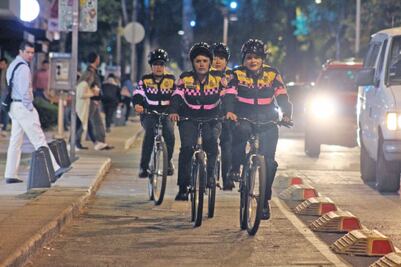 Policías en bicicleta vigilarán Reforma