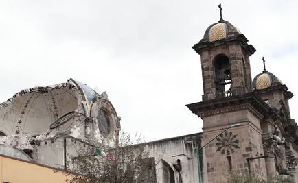 La cúpula que se vino abajo en la Guerrero