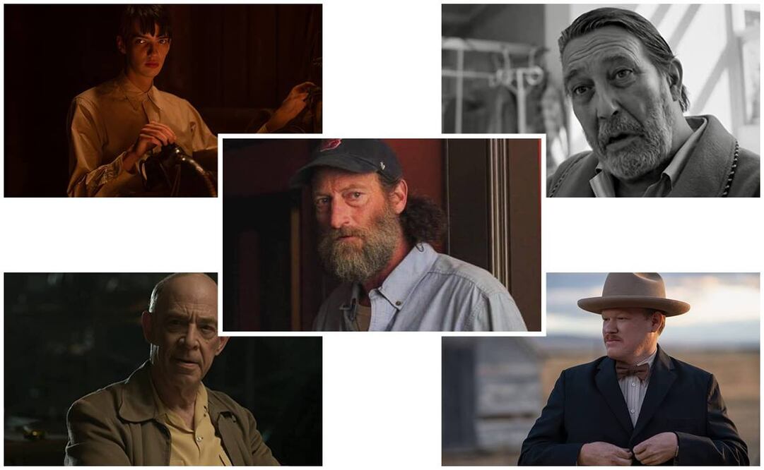 Troy Kotsur (centro) es el primer hombre sordo nominado como Mejor Actor de Reparto y con eso ya hizo historia.