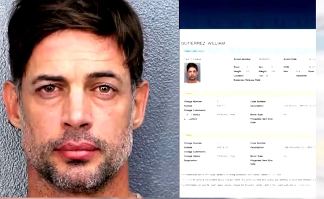William Levy fue detenido en Florida por alteración del orden público en estado de embriaguez y por allanamiento de una propiedad ocupada. Foto: EFE.