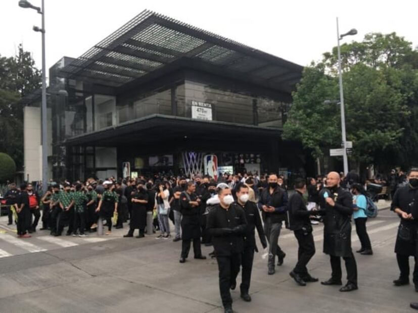Reportan incendio en restaurante Buena Barra de Polanco