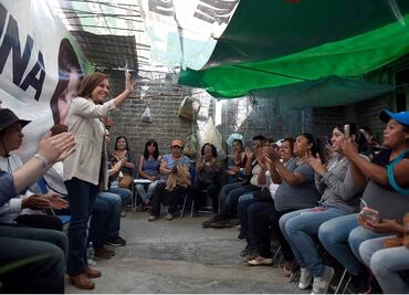 Arremete Josefina contra Del Mazo y Delfina en Valle de Chalco