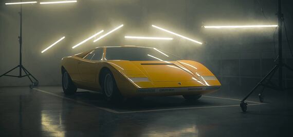 Reconstruyen prototipo de Lamborghini Countach LP500 por su 50 aniversario