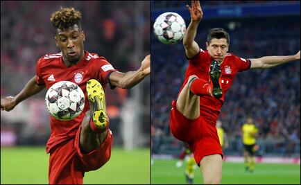 Coman y Lewandowski se lían a golpes en el entrenamiento