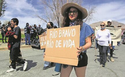 Exigen frenar la contaminación en el río Bravo