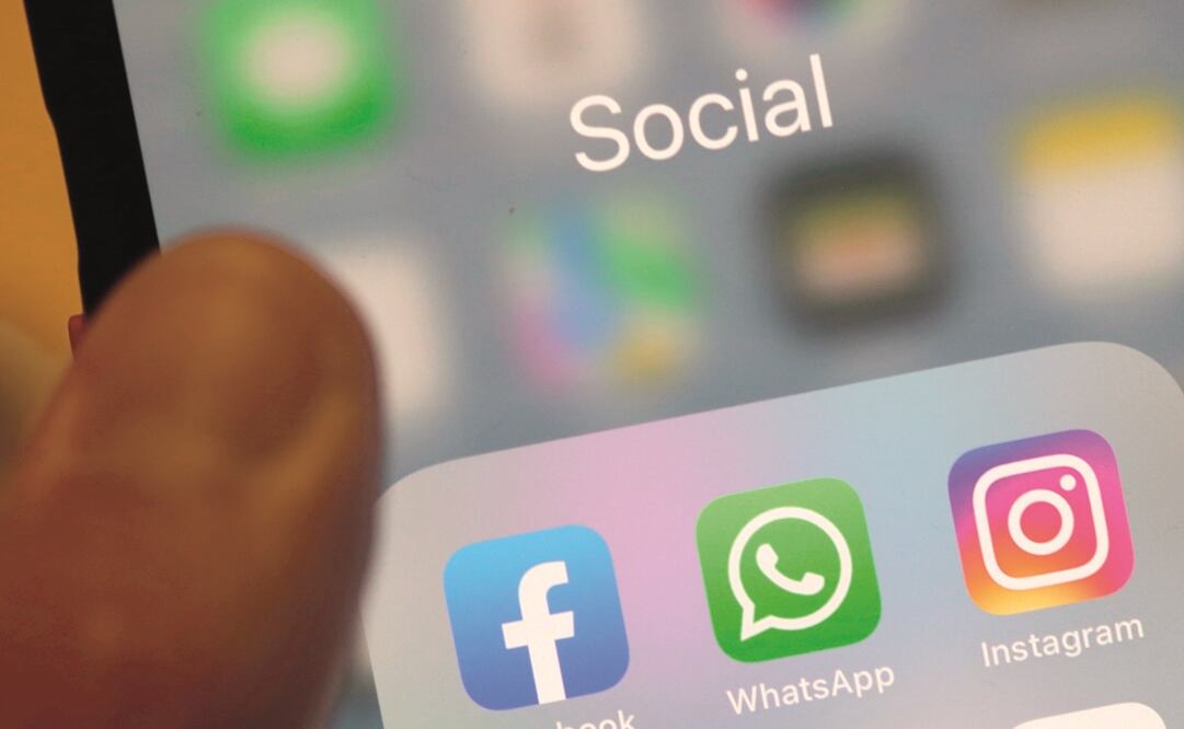 Tres de las redes sociales más utilizadas en todo el mundo resultaron afectadas en su servicio por casi siete horas.Foto: EFE