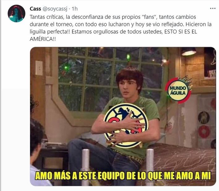 Memes campeonato América Femenil