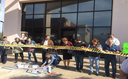 Protestan en Fiscalía de Sinaloa a nueve meses del asesinato de Javier Valdez