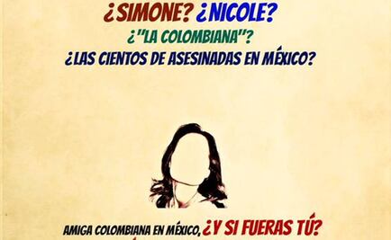 Colombianos piden no estigmatizar a "Nicole"