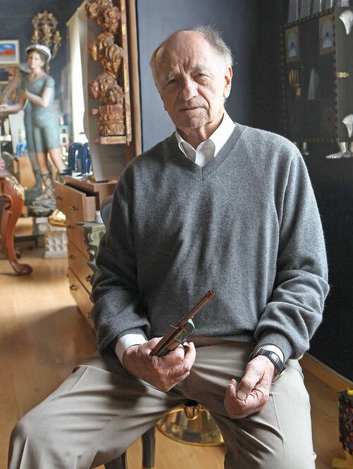 El creador de 80 años asegura: “Yo todavía no me quiero ir, estoy fascinado aunque el mundo está horrible” (VALENTE ROSAS. ELUNIVERSAL)