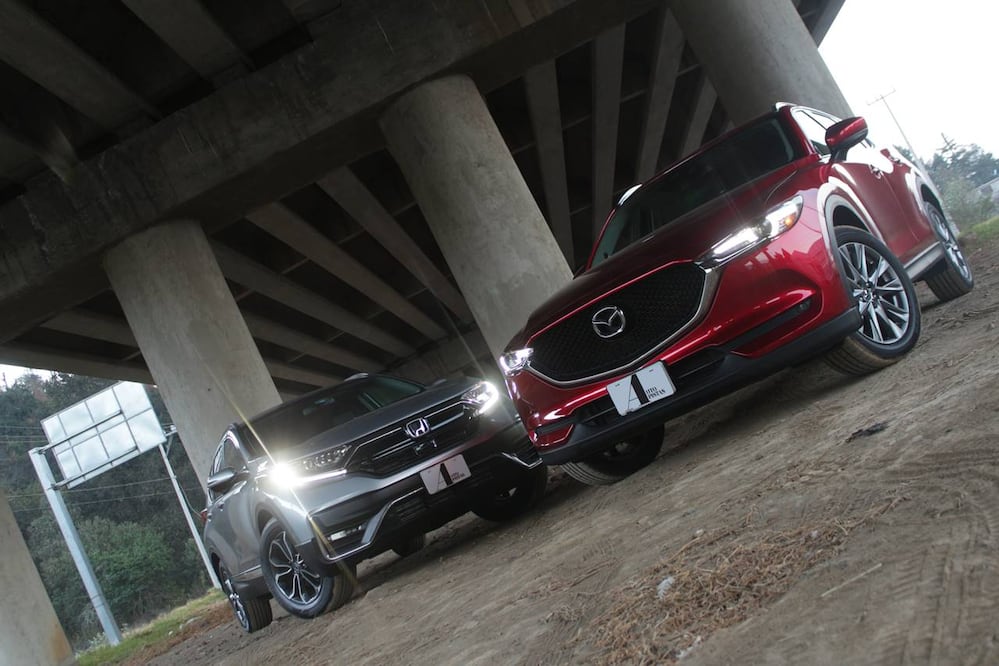 Comparativa: Honda CR-V contra Mazda CX-5, ¿cuál me compro?