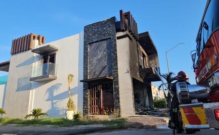 Nuevo incendio intencional afecta una tercera vivienda en el fraccionamiento Portalegre, en Culiacán